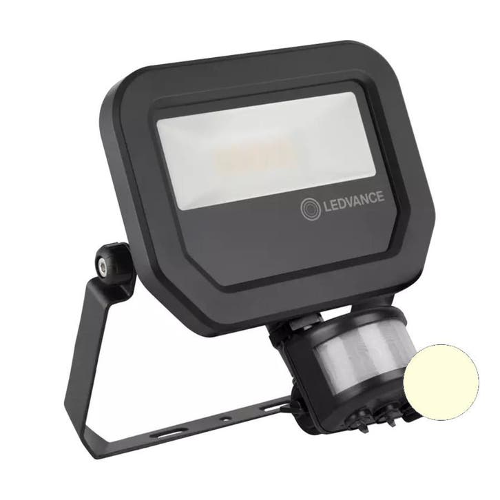 Ledvance 10W LED Bouwlamp 230V + Sensor 3000K, Bricolage & Construction, Éclairage de chantier, Enlèvement ou Envoi