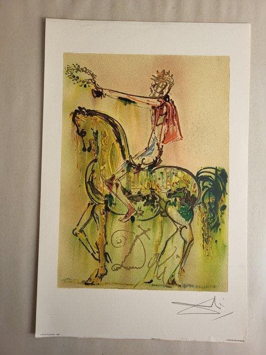 Salvador Dali (1904-1989) - Le Chevalier Romain, Antiek en Kunst, Antiek | Overige Antiek