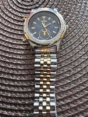 Seiko - Unknown - Zonder minimumprijs - 6M25-00O0 - Heren -