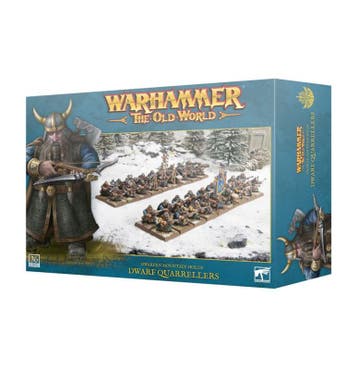 Dwarven Mountain Holds Dwarf Quarrelers (warhammer nieuw), Ophalen of Verzenden
