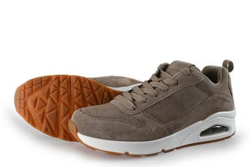 Skechers Sneakers in maat 44 Beige, Kleding | Heren, Schoenen, Overige kleuren, Verzenden, Zo goed als nieuw, Skechers