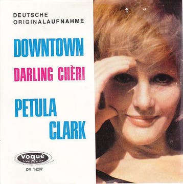 Petula Clark - Downtown / Darling Chèri, CD & DVD, Vinyles | Pop, Verzenden
