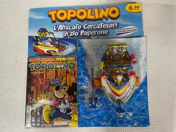 Topolino - 12 Strips met gadgets - Disney Topolino gadget, Verzamelen, Nieuw