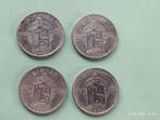 België. Boudewijn I. 100 Francs 4 munten uit 1948-51 (Zonder