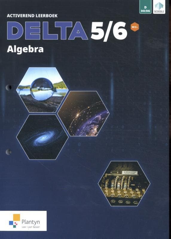 Delta le) / 5/6 Algebra / Activerend leerboek / Delta, Livres, Livres scolaires, Envoi