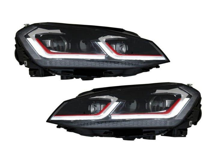 LED koplampen geschikt voor Golf7 Facelift GTI Look, Auto-onderdelen, Verlichting, Nieuw, Volkswagen, Verzenden