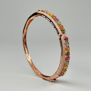 Zonder minimumprijs - Armband 925 sterlingzilver rosegoud