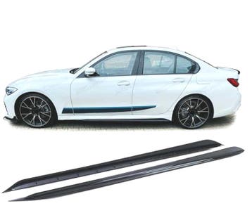 RAJOUTS LATERAUX BMW G20 G21 18- LOOK M PERFORMANCE NOIR BRI, Verzenden