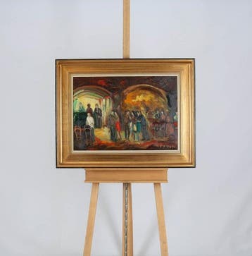 Paul Permeke (1918-1990) - Dansende figuren, Antiquités & Art