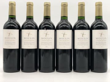 6 x 75cl Le Moulin Coteaux du Languedoc (rood), Ophalen of Verzenden, Rode wijn