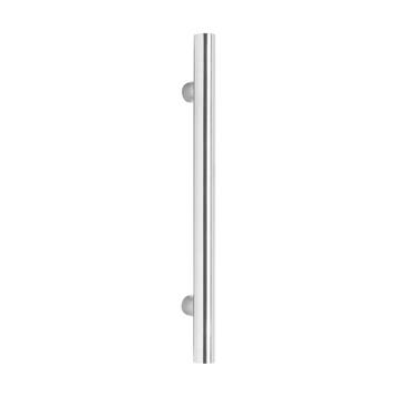 Deurgreep T-vorm 600x80mm geborsteld RVS - Intersteel, Ophalen of Verzenden, Nieuw, Schuif of Grendel