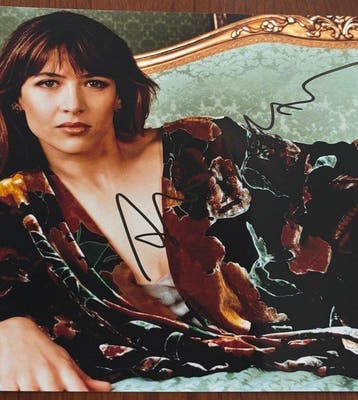 Sophie Marceau - James Bond World is Not Enough — Signed