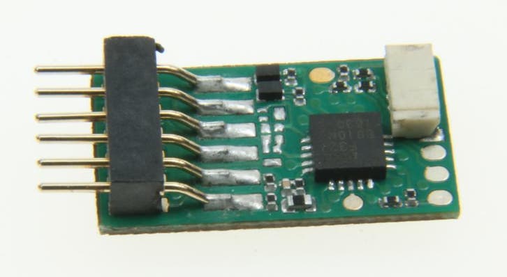 uhlenbrock 73310 N functie-decoder DCC/SX/MM 6-pin NEM-651, Hobby en Vrije tijd, Modeltreinen | N-Spoor, Gelijkstroom, Overige typen