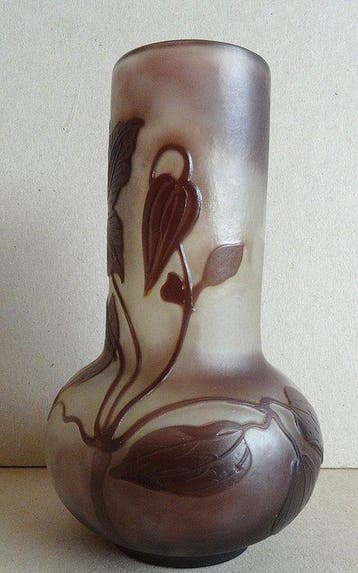 Emile Gallé - Emile Gallé - Pot - Glas - Art Nouveau