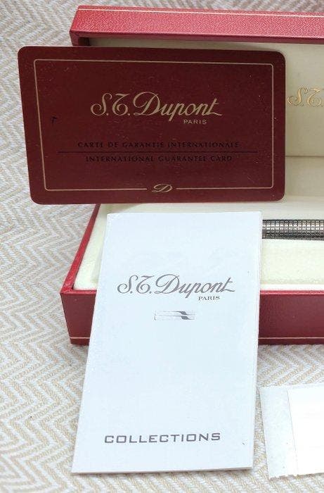 S.T. Dupont - S. T. Dupont París. Plateado baño plata ., Collections, Stylos