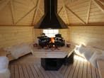 Finse Kota 9,2m² aanbieding - Grill Kota - Nordic Jachthut, 200 tot 400 cm, 3 ramen of meer, Verzenden, Blokhut