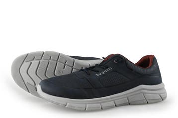 Bugatti Veterschoenen in maat 43 Blauw, Kleding | Heren, Schoenen, Bugatti, Zo goed als nieuw, Veterschoenen, Verzenden