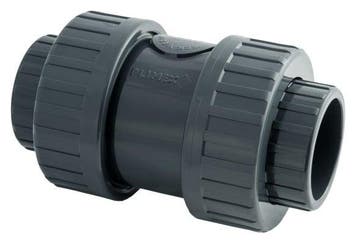 PVC terugslagklep 2x inwendig lijm 16 bar 50 mm, Ophalen of Verzenden, Nieuw