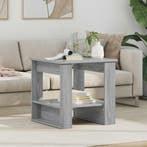 vidaXL Salontafel Grijs Sonoma 51 x 50 x 50 cm Bewerkt hout, Verzenden, Nieuw
