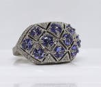 Sans prix de réserve - Bague Argent - 2.62ct. tw. Tanzanite