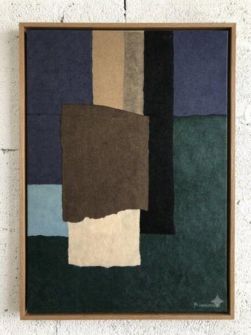 Valérie Bernier - RUE DE LA HARPE - 70x50cm