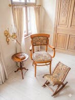 J.&J. Kohn - Fauteuil (2) - Hout - Prachtige matching set