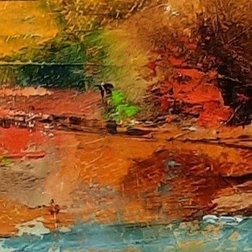 MURSIC - EN PROMENADE, Antiquités & Art, Art | Peinture | Moderne