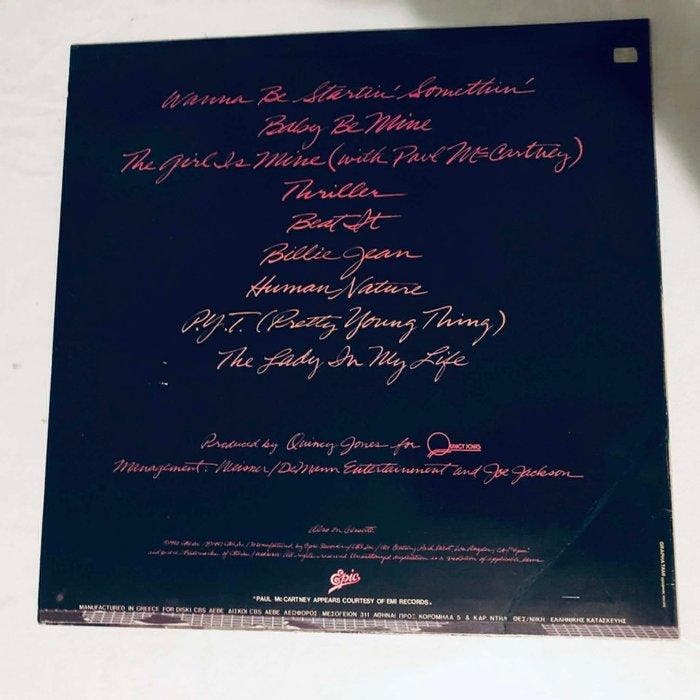 Michael Jackson - Thriller + Bad - Albums LP (plusieurs, Cd's en Dvd's, Vinyl Singles