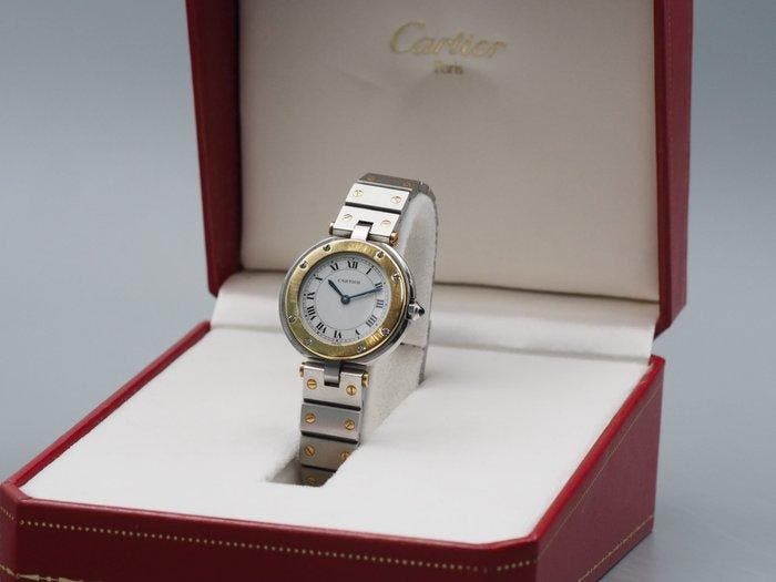 Cartier - Santos Ronde - Zonder minimumprijs - Dames -, Bijoux, Sacs & Beauté, Montres | Hommes