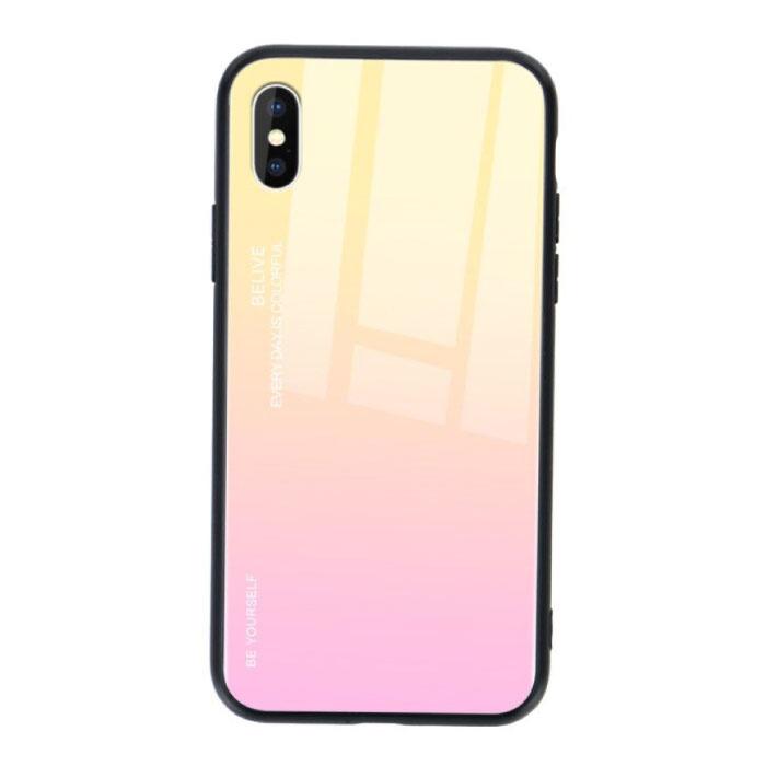 Xiaomi Mi 10 Ultra Gradient Hoesje - TPU en 9H Glas -, Telecommunicatie, Mobiele telefoons | Hoesjes en Screenprotectors | Overige merken