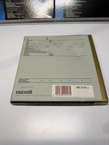 Maxell - XLII & UD / 7-Inch Plastic Reels In OG Library, Nieuw