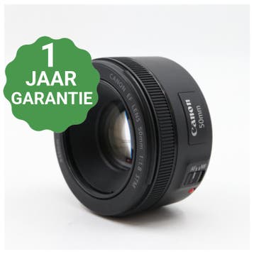 10% korting | Canon EF 50mm f/1.8 STM | Tweedehands, Verzenden, Zo goed als nieuw