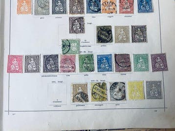 Zwitserland - Collectie / Uitzoeker Zwitserland op oude, Gestempeld
