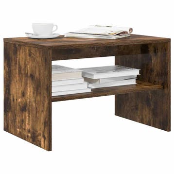 vidaXL Tv-meubel 60x40x40 cm bewerkt hout gerookt, Verzenden, Nieuw