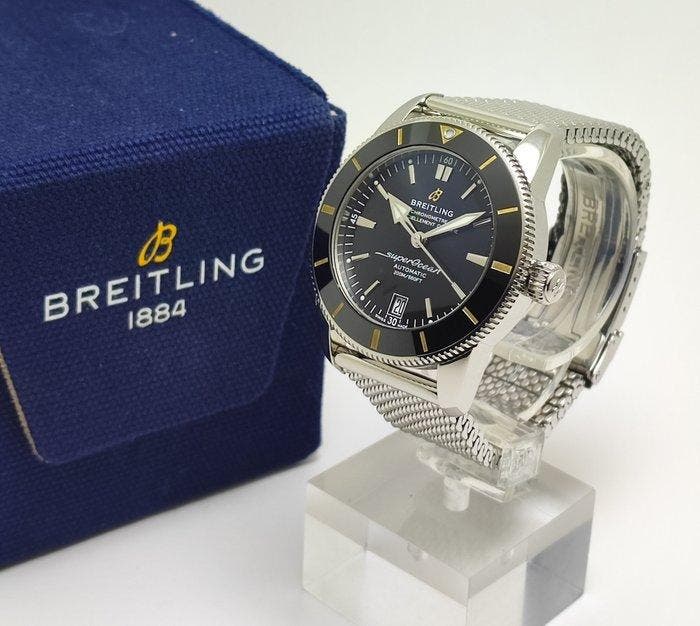 Breitling - Superocean Heritage II B20 - AB2010121B1A1 -, Handtassen en Accessoires, Horloges | Heren
