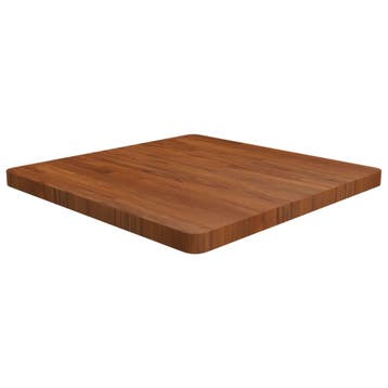 vidaXL Tafelblad vierkant 70x70x4cm behandeld eiken, Verzenden, Nieuw