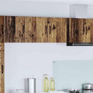 vidaXL Wandkast PORTO Oudhout 40 x 31 x 40 cm Bewerkt hout, Verzenden, Nieuw