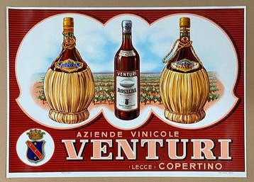 Anonymous - AZIENDE VINICOLE VENTURI - Années 1970