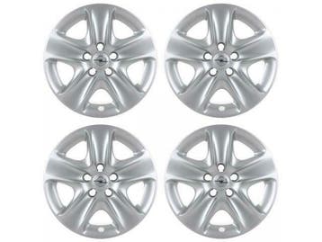 4x ORIGINELE GM Opel Wielkap Wielkap ZILVER 16 Inch ASTRA H, Ophalen of Verzenden
