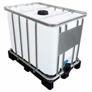 Nieuwe IBC | 600L | Kunststof pallet | UN | FDA | S60x6, Tuin en Terras, Kunststof, Met kraantje, 150 liter of meer, Nieuw