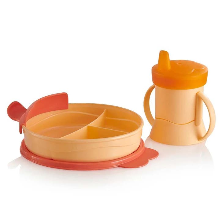 Tupperware Peuterset OranjeZalm, Maison & Meubles, Cuisine| Tupperware, Envoi