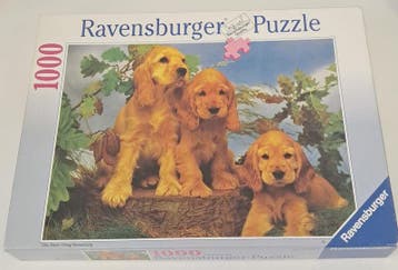 Ravensburger Cockerspaniel Puzzel 1000 Stukjes, Verzenden, Nieuw