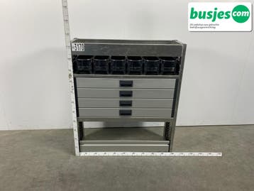 Aluca bedrijfswageninrichting 1000x320x1150mm (3170), Verzenden