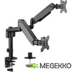 Gembird MA-DA2P-01 flat panel bureau steun 81,3 cm (32 ), Verzenden, Nieuw