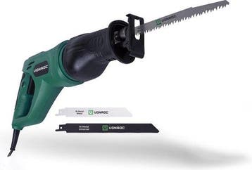 2dekans | VONROC Reciprozaag – 900W – Draaibaar handvat –, Ophalen of Verzenden, Nieuw