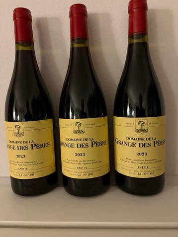 2023 Domaine de la Grange des Pères - Languedoc - 3 Flessen, Collections