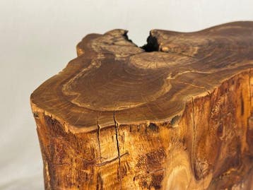 Bijzettafel - TRONCO Design - Olive - Olijfhouten tafel
