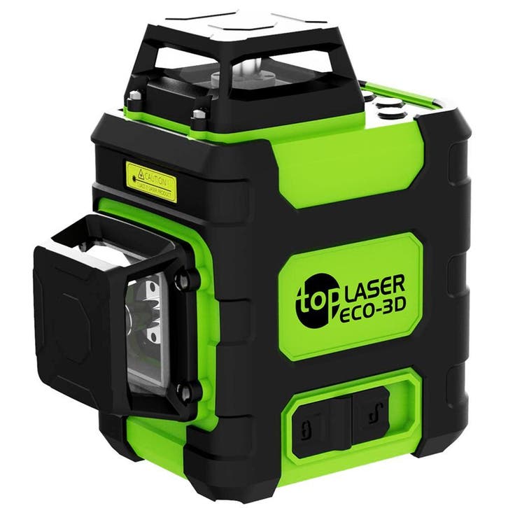 TOP Laser ECO-3D Kruislijnlaser | 3D Laser Groen | 3x360°, Bricolage & Construction, Instruments de mesure, Envoi