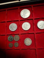 België. Monnaies Belges 9 pieces (Zonder minimumprijs)