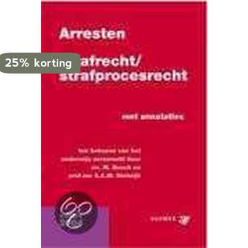 Arresten Strafrecht en Strafprocesrecht 2004 9789013012293, Verzenden, Gelezen